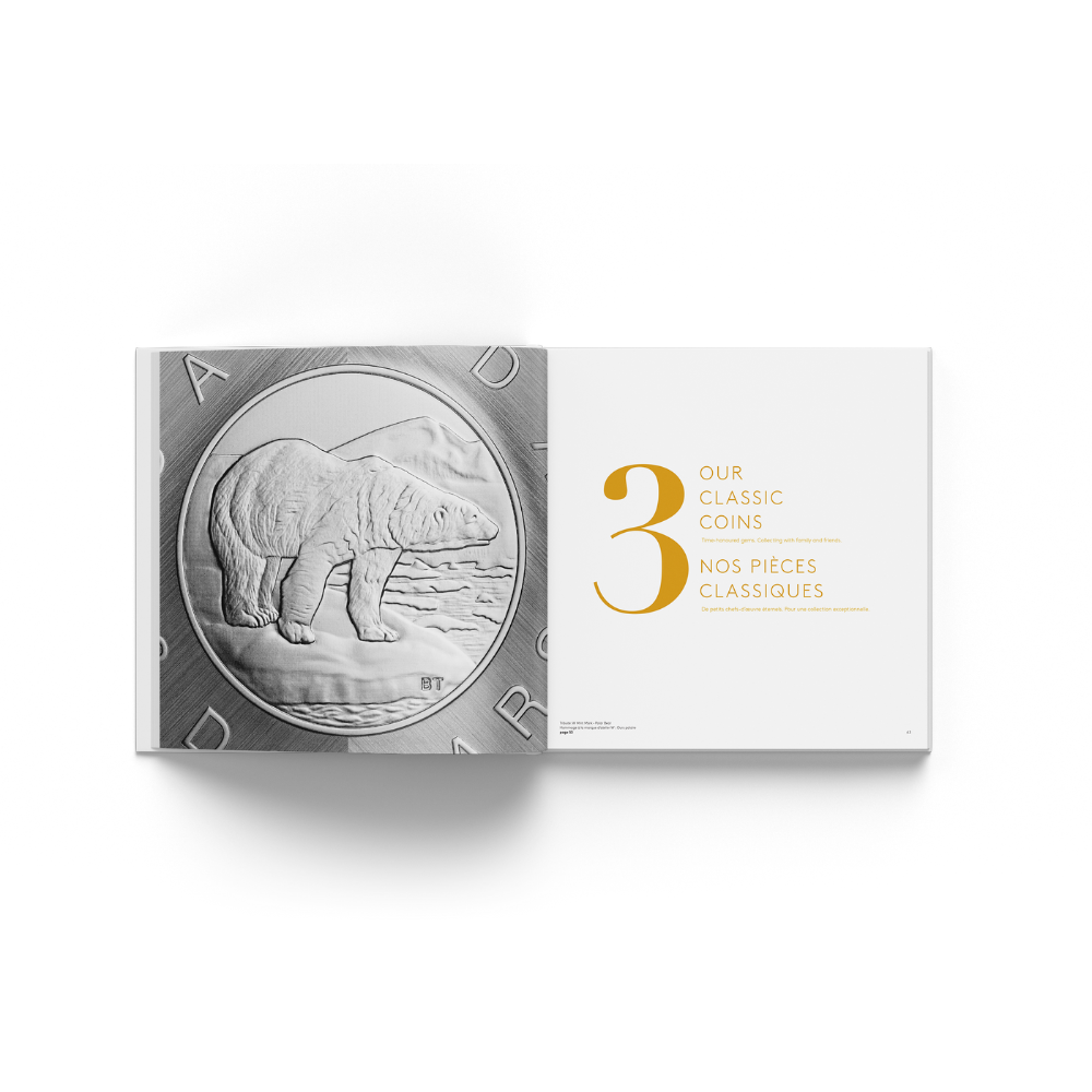 2023 Annual Collection Book with Special Edition Uncirculated Coins The Royal Canadian Mint