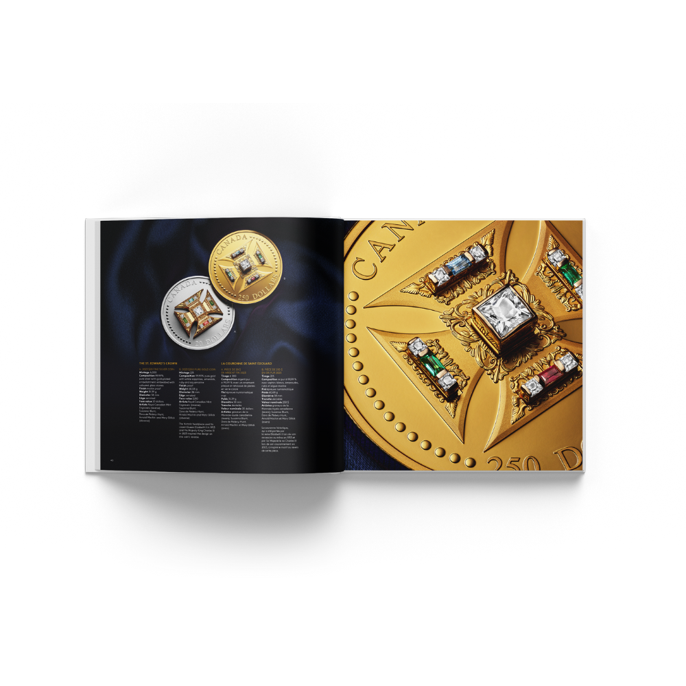 2023 Annual Collection Book with Special Edition Uncirculated Coins The Royal Canadian Mint