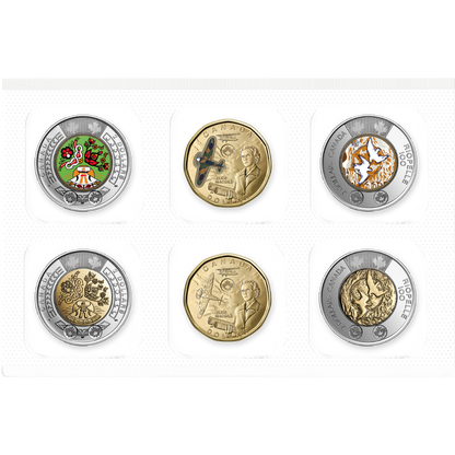 2023 Annual Collection Book with Special Edition Uncirculated Coins The Royal Canadian Mint