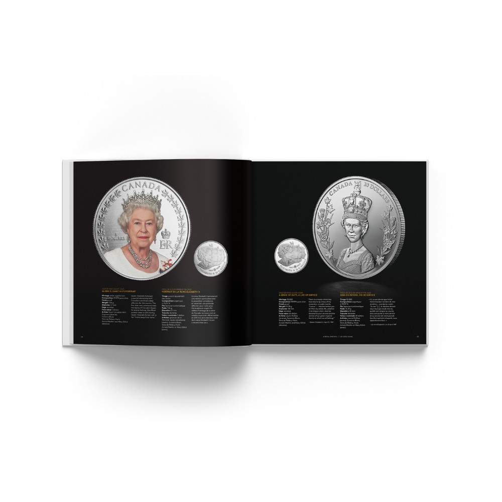 2023 Annual Collection Book with Special Edition Uncirculated Coins The Royal Canadian Mint