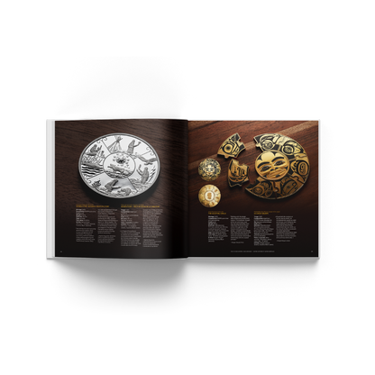 2023 Annual Collection Book with Special Edition Uncirculated Coins The Royal Canadian Mint