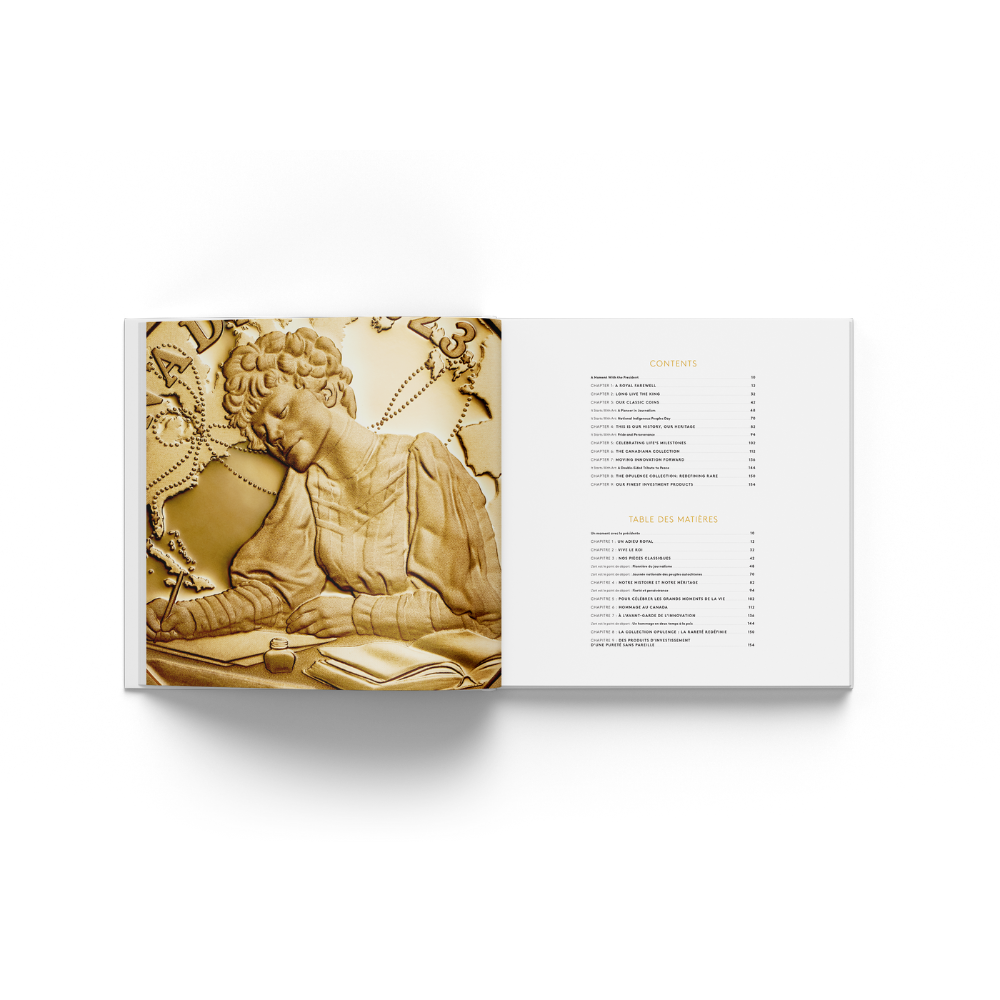2023 Annual Collection Book with Special Edition Uncirculated Coins The Royal Canadian Mint