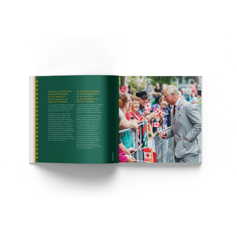 2023 Annual Collection Book with Special Edition Uncirculated Coins The Royal Canadian Mint