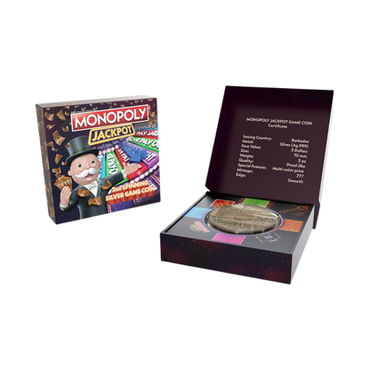 Monopoly Jackpot 2 Oz Silver Coin 2026
