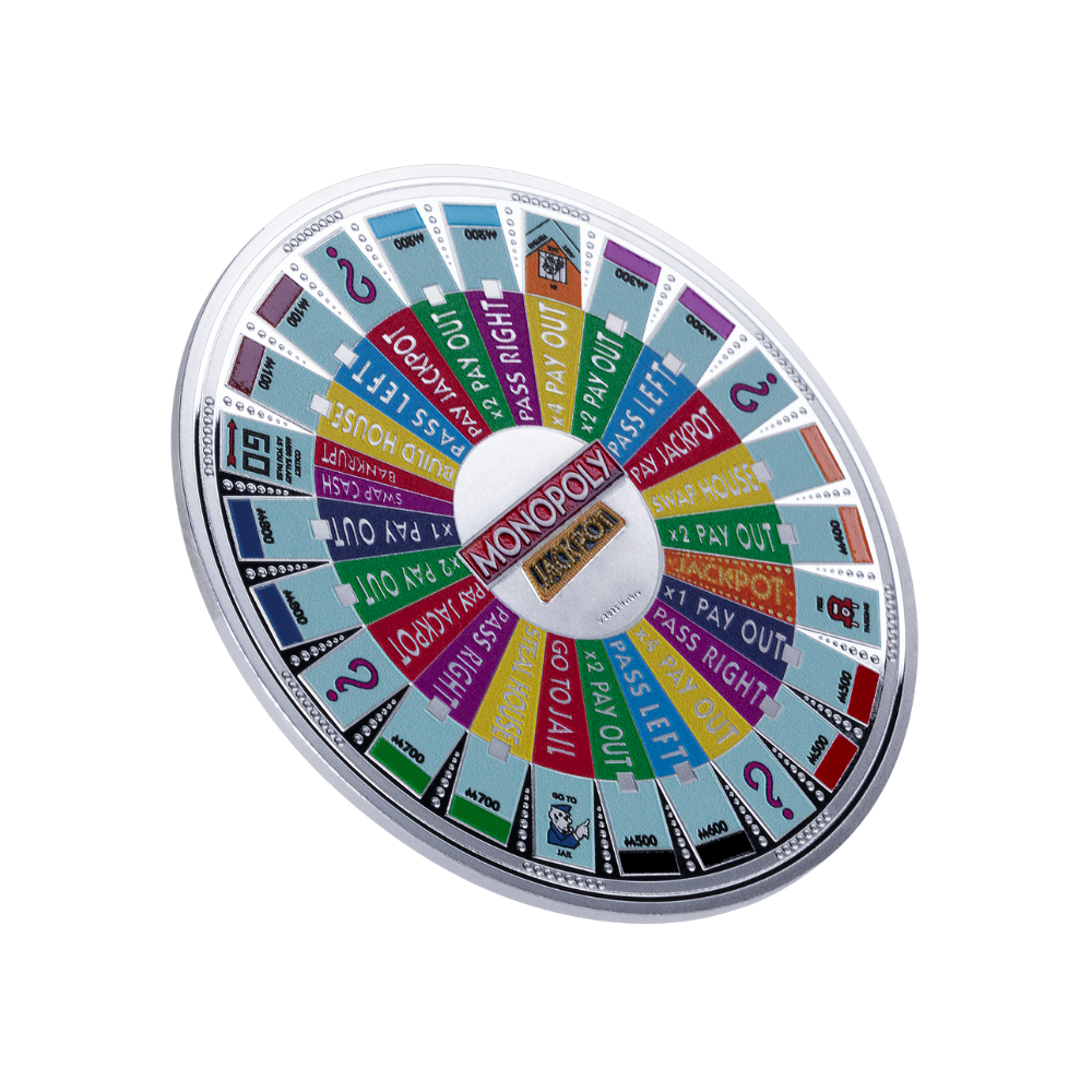 Monopoly Jackpot 2 Oz Silver Coin 2026