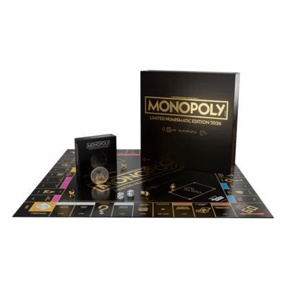 Monopoly™ 2026 Limited Edition 1 Oz Silver Coin & Board Set Agoro