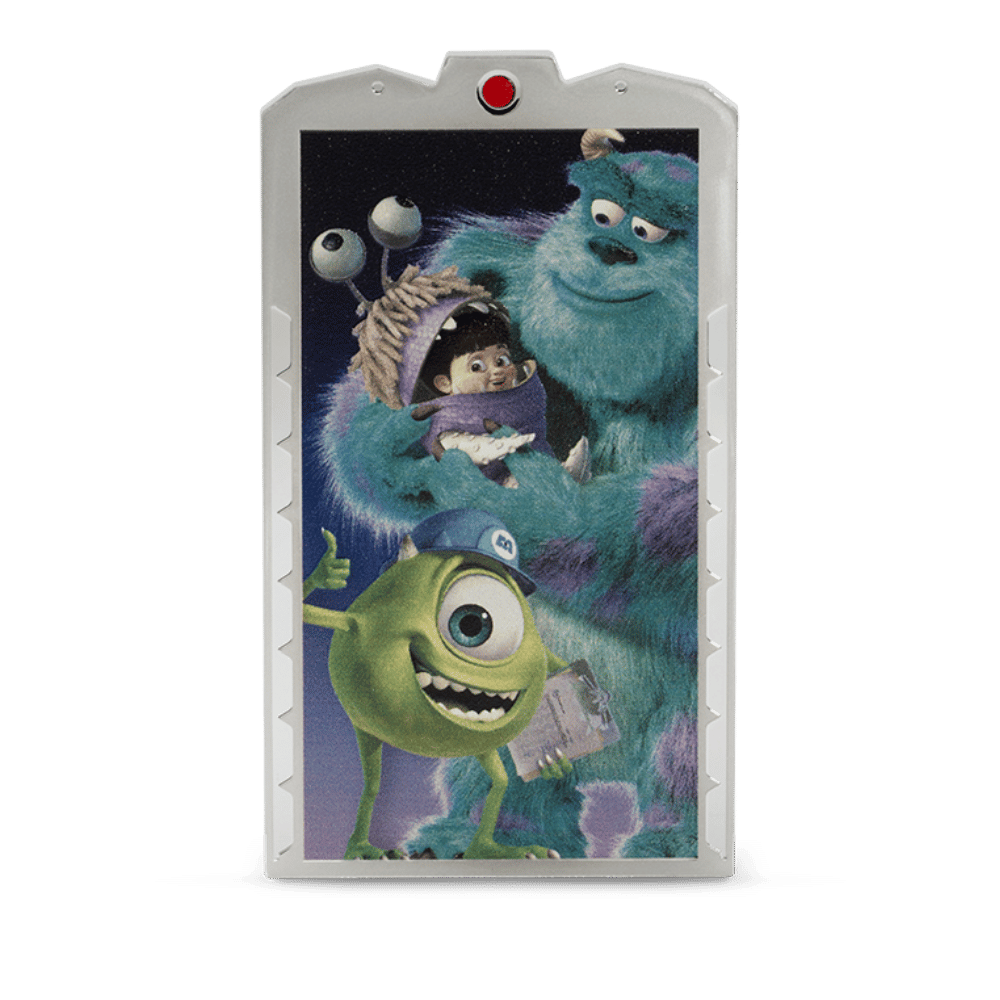 Disney Pixar Monsters, Inc. Mike and Sulley Silver Coin reverse - Agoro New Zealand Mint