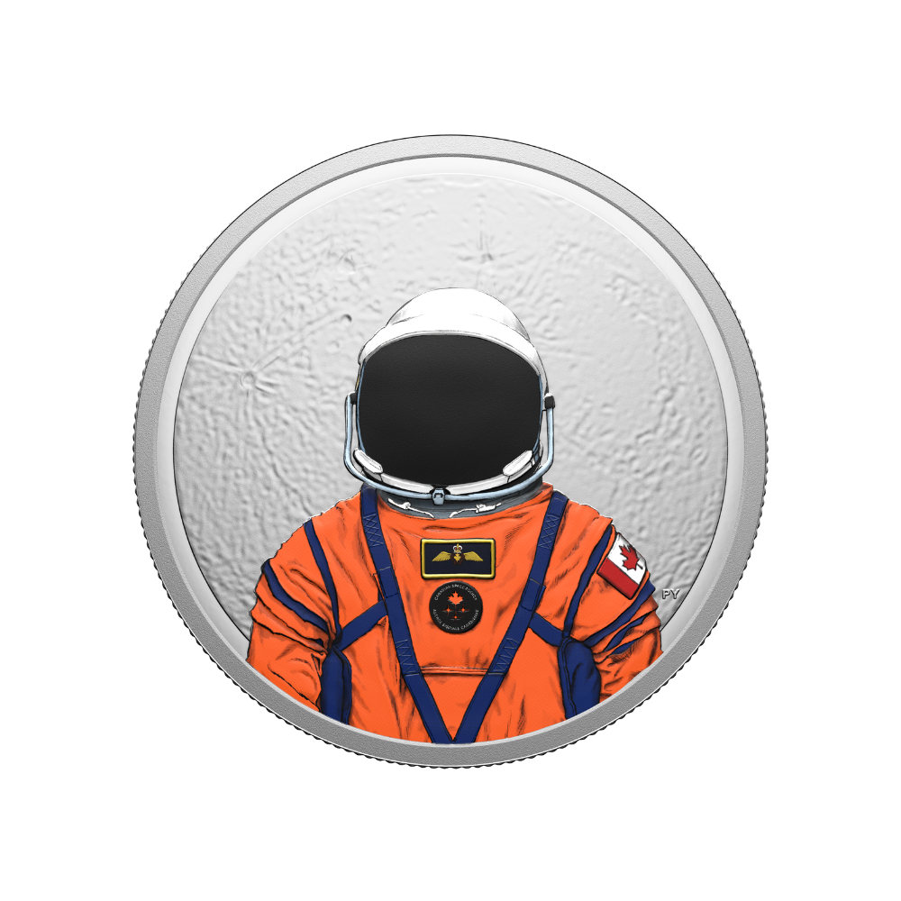 Moon Mission 1 Oz Fine Silver Coin Royal Canadian Mint