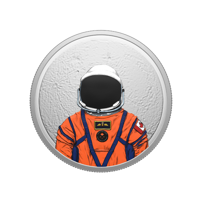Moon Mission 1 Oz Fine Silver Coin Royal Canadian Mint