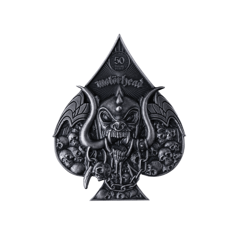 Motorhead Skulleater 3 Oz Silver Coin 2025