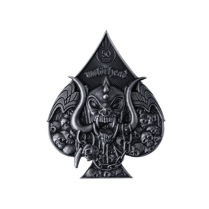 Motorhead Skulleater 3 Oz Silver Coin 2025