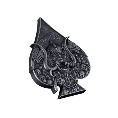 Motorhead Skulleater 3 Oz Silver Coin 2025