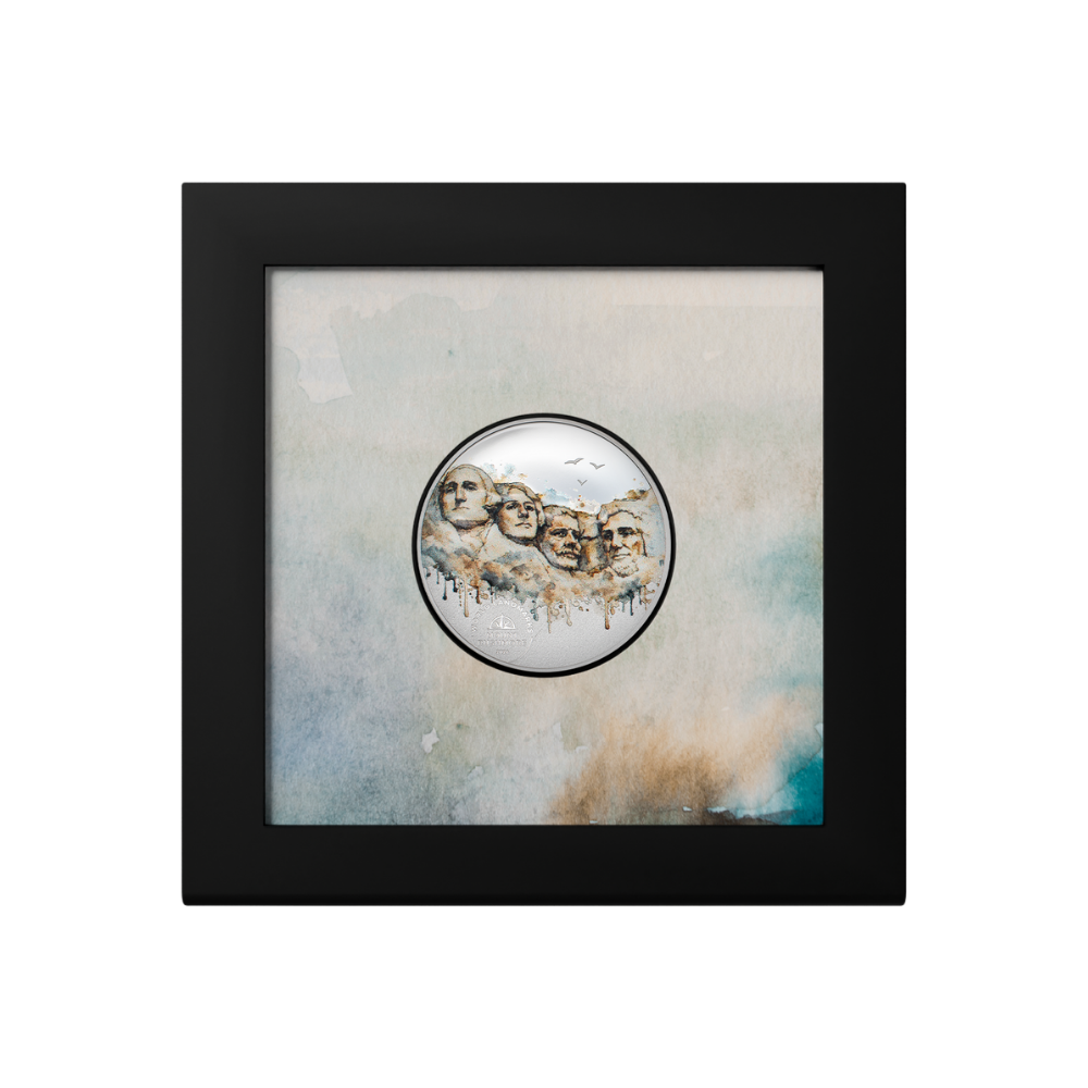 Mount Rushmore World Landmarks 1/2 Oz Silver Coin 2026 CIT COIN INVEST AG