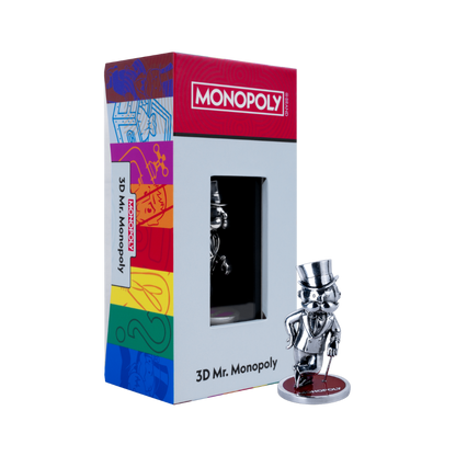 Mr. Monopoly 3D 2 Oz Silver Coin 2026 MDM