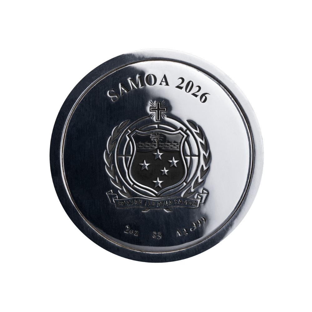 Mr. Monopoly 3D 2 Oz Silver Coin 2026 MDM