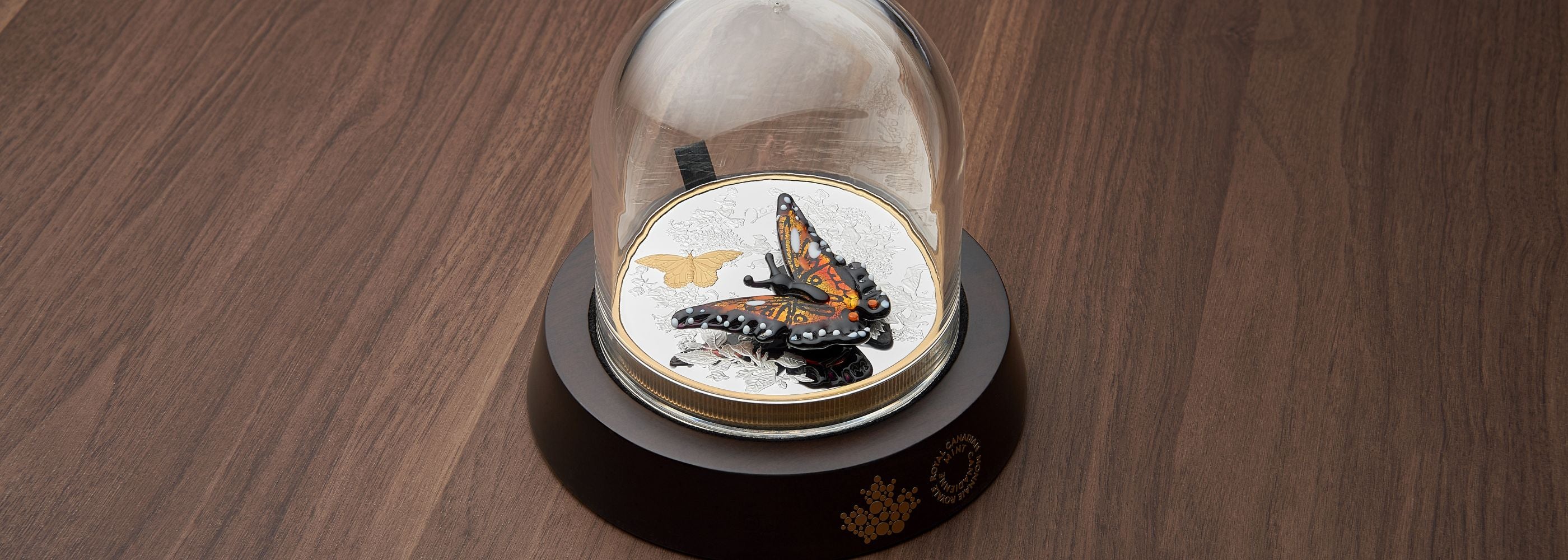 Murano Monarch Butterfly Half Kilo Fine Silver Coin - Parthava Coin
