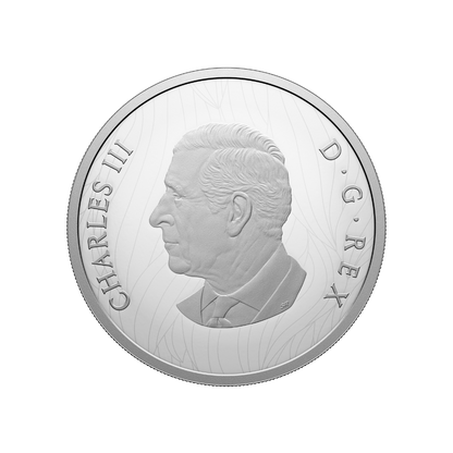 Mustang Country by Robert Bateman 2 Oz Fine Silver Coin Canada 2025