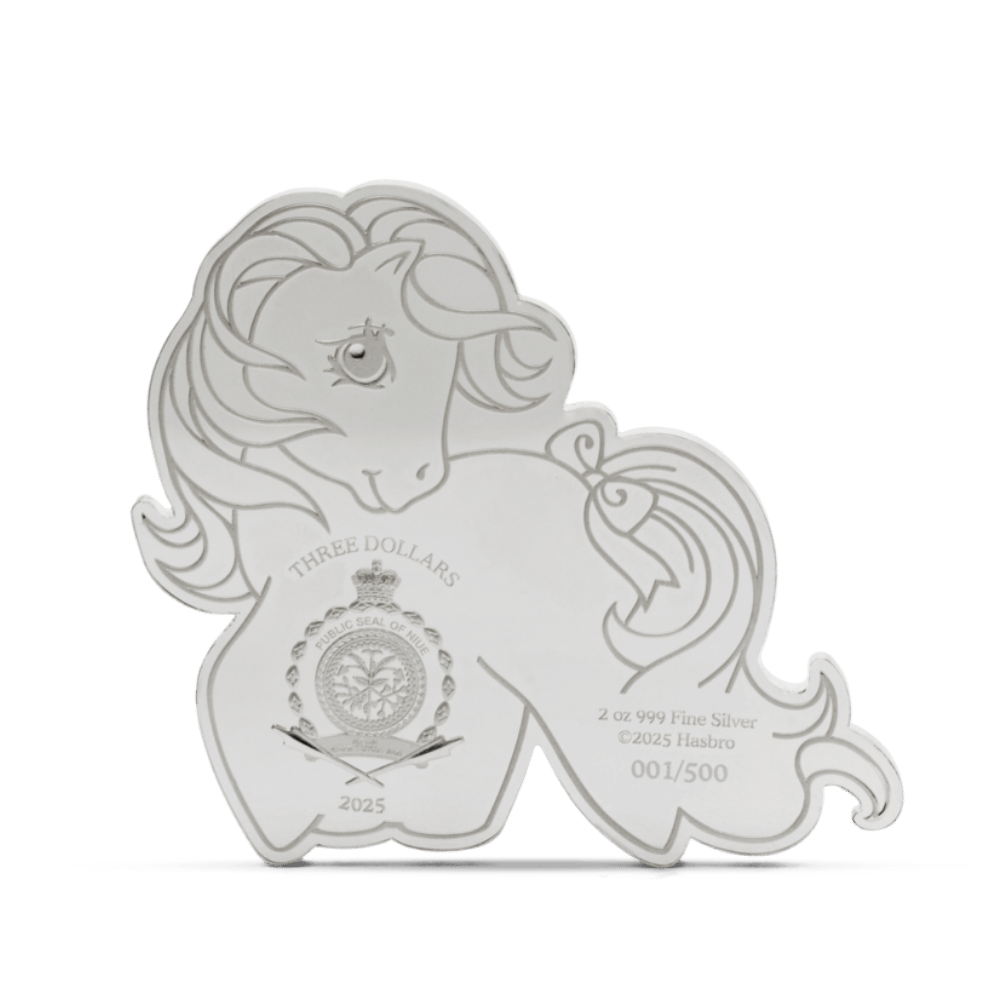 My Little Pony Blue Belle Silver Collectible Coin - PARTHAVA COIN