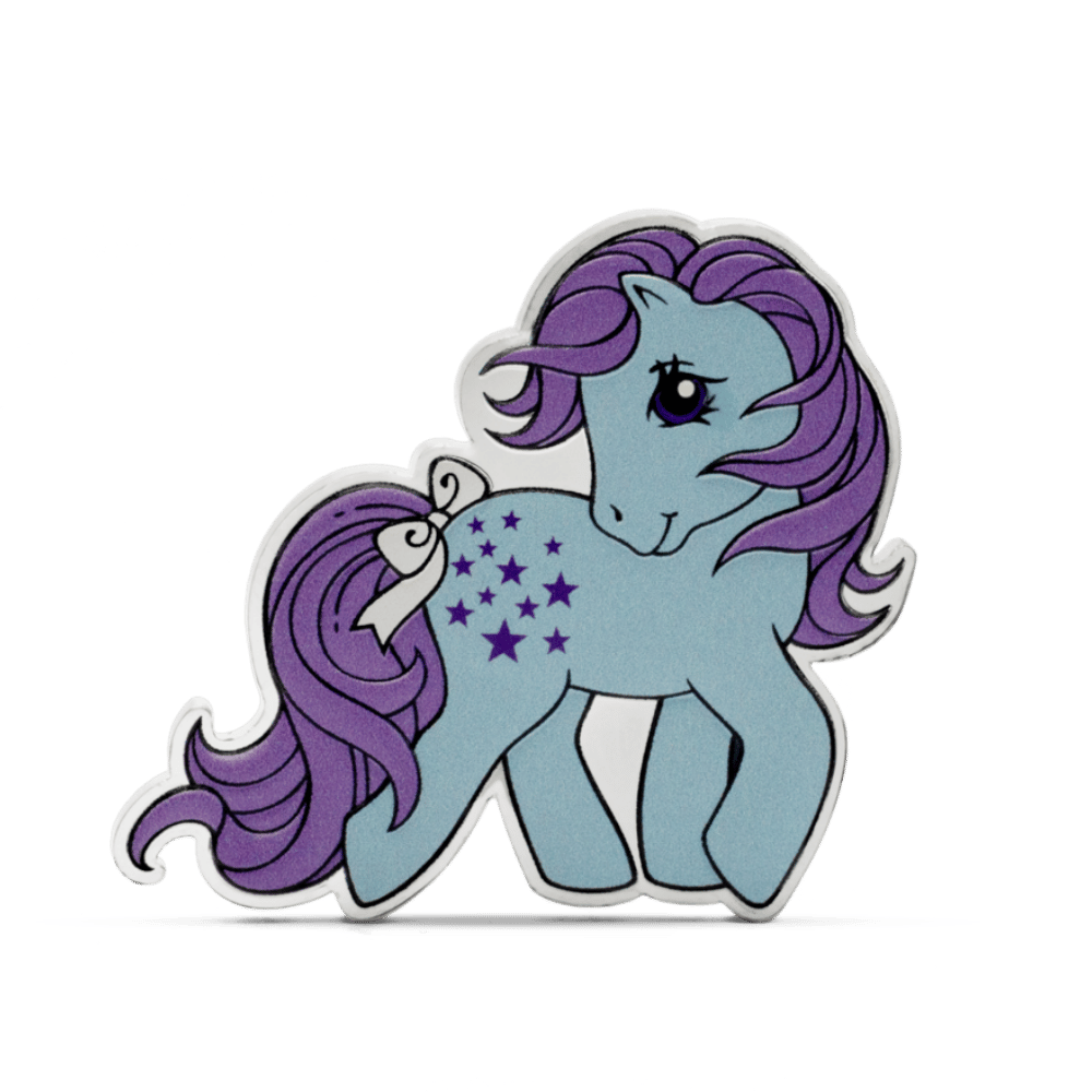 My Little Pony Blue Belle Silver Collectible Coin - PARTHAVA COIN