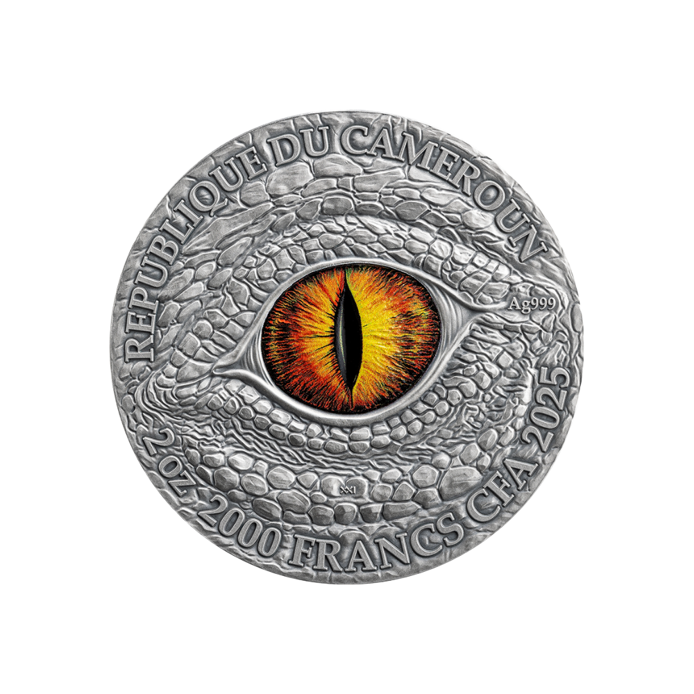 Mythical Hydra Dragonology 2 Oz Silver Coin 2025