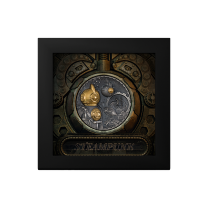 NAUTILUS Steampunk 3 Oz Silver Coin $20 Cook Islands 2022