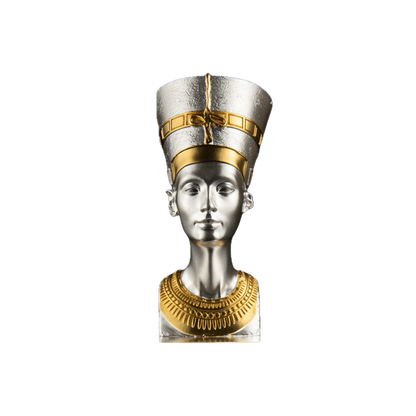 NEFERTITI 3D 5 Oz Silver Coin $10 Samoa 2024