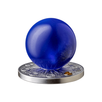 NEPTUNE Solar System 2 Oz Silver Coin 10 Cedis Ghana 2025