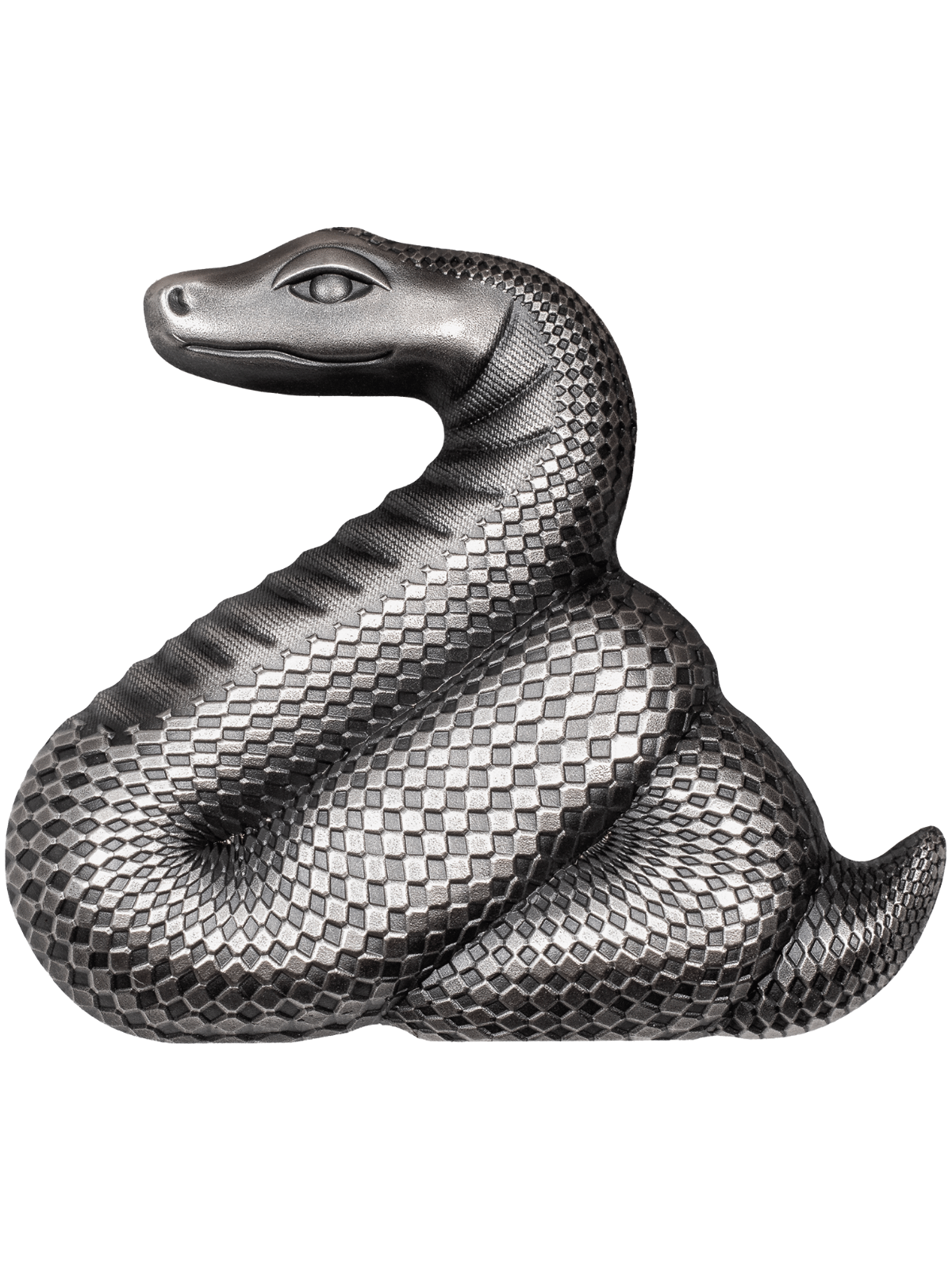 NIMBLE SILVER SNAKE Lunar Collection 1 Oz Silver Coin 1000 Togrog Mongolia  2025