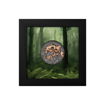 NIMRAVIDAE Evolution of Life 1 Oz Silver Coin 500 Togrog Mongolia 2023