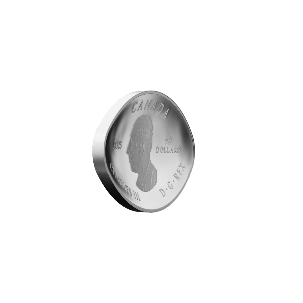 Dinosaur Eye 1 Oz Fine Silver Coin Canada 2025