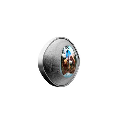 Dinosaur Eye 1 Oz Fine Silver Coin Canada 2025