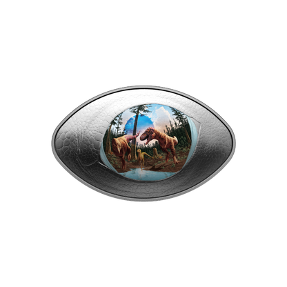 Dinosaur Eye 1 Oz Fine Silver Coin Canada 2025