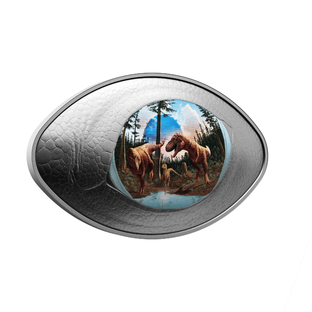 Dinosaur Eye 1 Oz Fine Silver Coin Canada 2025 Royal Canadian Mint
