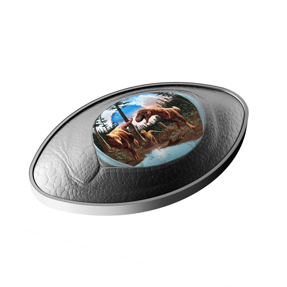 Dinosaur Eye 1 Oz Fine Silver Coin Canada 2025 Royal Canadian Mint
