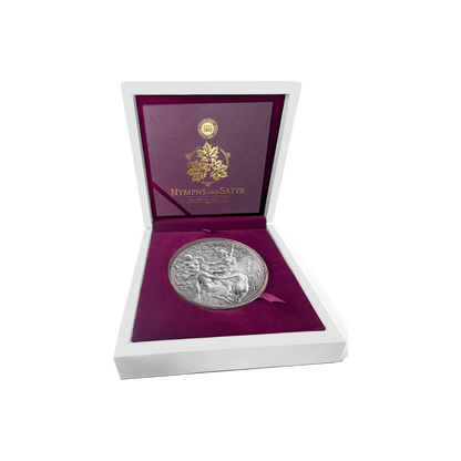 NYMPHS AND SATYR Celestial Beauty 1 Kg Kilo Silver Coin 10000 Francs Cameroon 2025