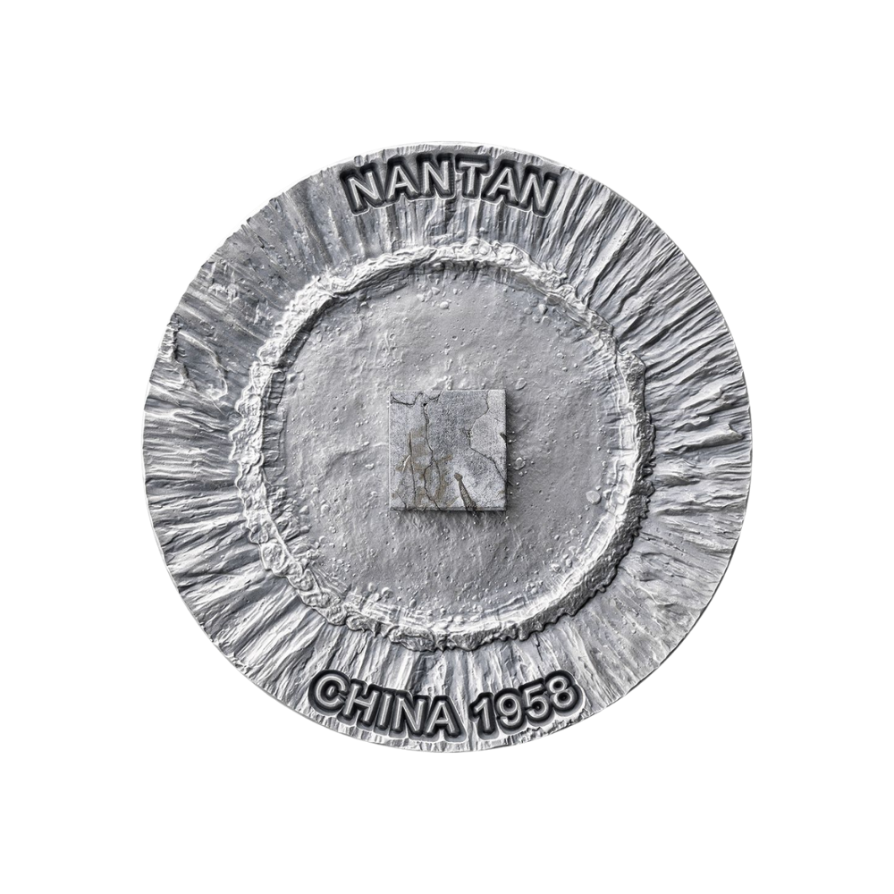 Nantan Meteorite Geography Silver Coin 2025
