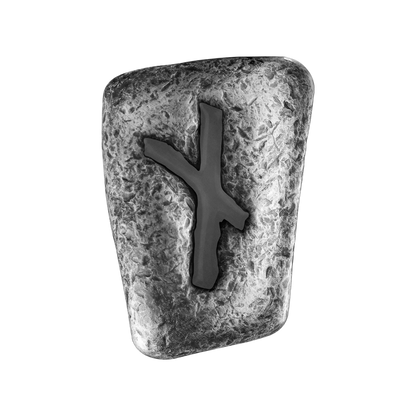 Naudiz Cast Rune 1 Oz Silver Cast Bar 2025 Germania Mint