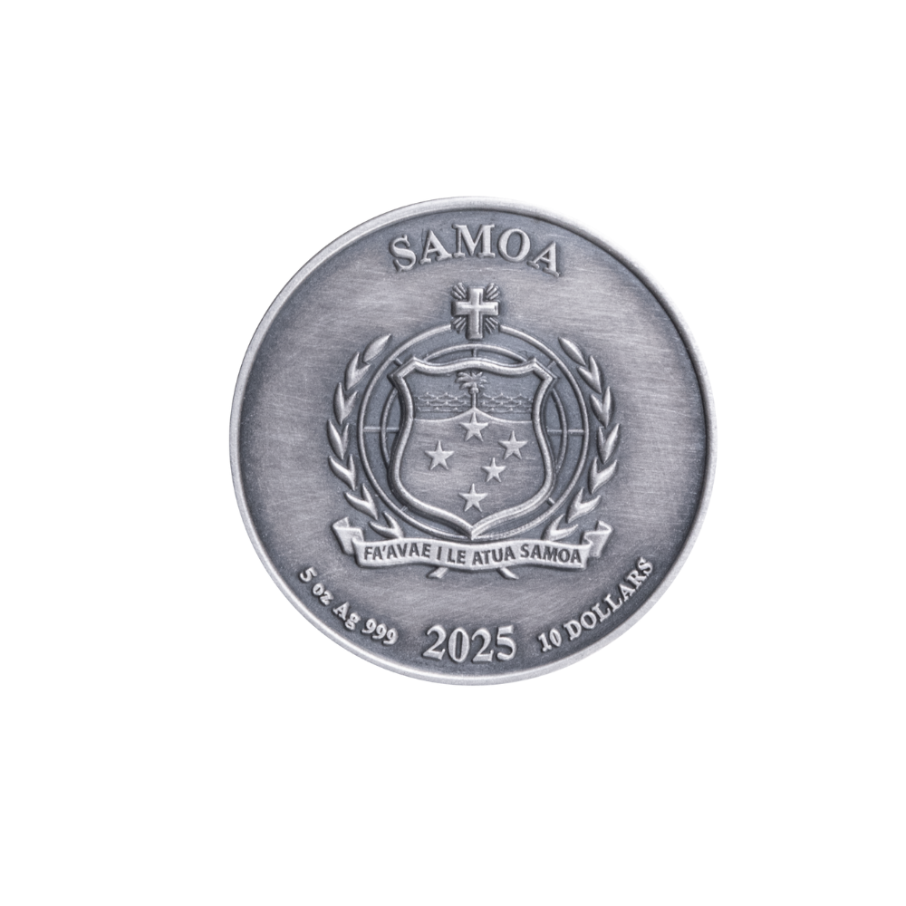 Neptune's Trident 5 Oz Silver Coin 2025