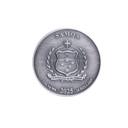 Neptune's Trident 5 Oz Silver Coin 2025