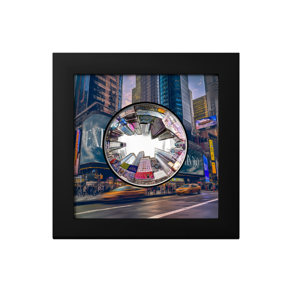 New York 360 View 3 Oz Silver Coin 2025