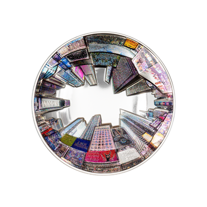 New York 360 View 3 Oz Silver Coin 2025