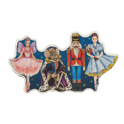 Nutcracker on Stage 1 Oz Silver Coin 2026 PAMP 