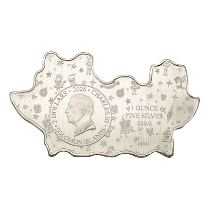Nutcracker on Stage 1 Oz Silver Coin 2026 PAMP 