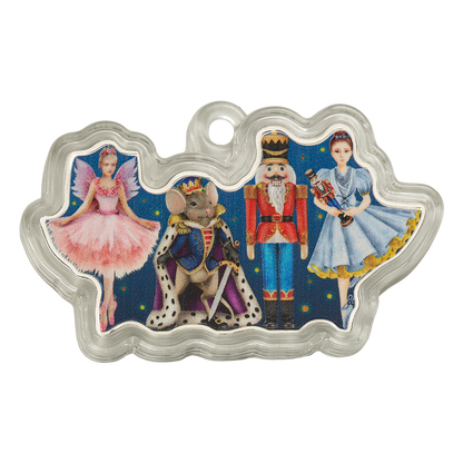 Nutcracker on Stage 1 Oz Silver Coin 2026 PAMP 