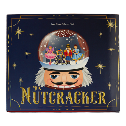 Nutcracker on Stage 1 Oz Silver Coin 2026 PAMP 