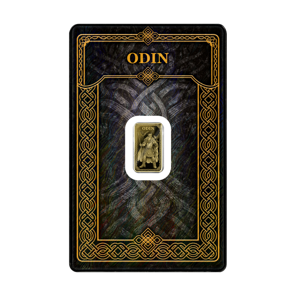 Odin Gods of Germania Gold Bar 2026 Germani Mint