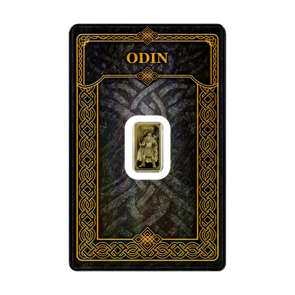 Odin Gods of Germania Gold Bar 2026 Germani Mint