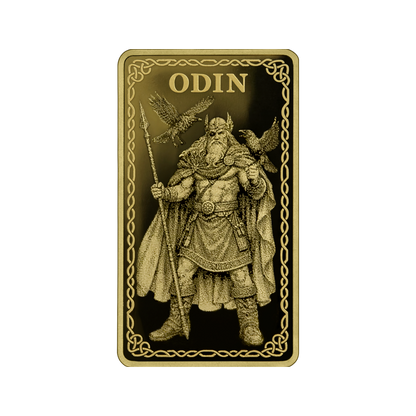 Odin Gods of Germania Gold Bar 2026 Germani Mint
