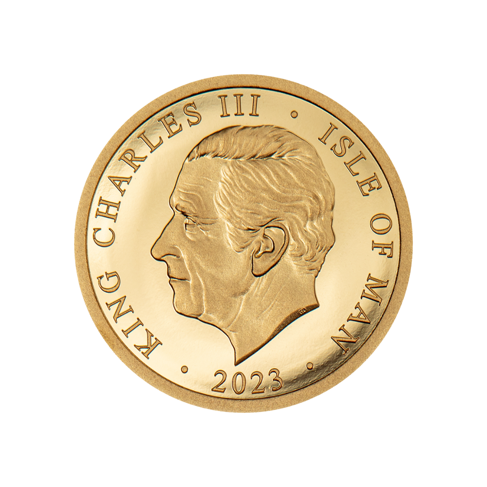 ONE NOBLE Gold Coin Isle of Man 2023