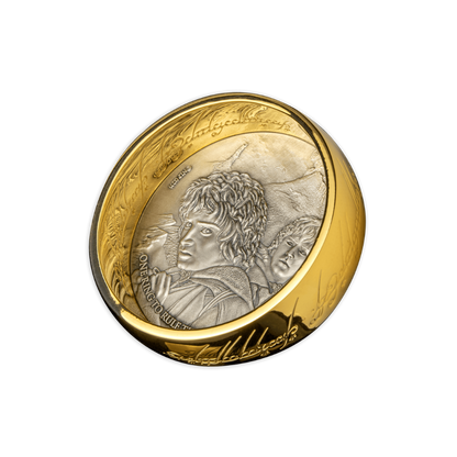 ONE RING Lord of the Rings 3 Oz Silver Coin $5 Samoa 2023